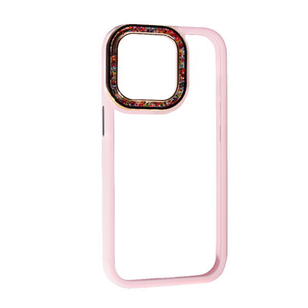 Чохол Swarovski New Case для iPhone 15 Pro Max Pink Sand