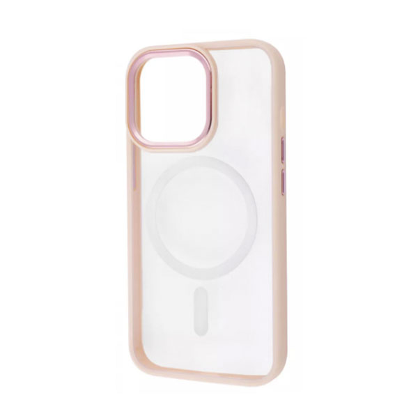 Чохол Wave Desire Case для Apple iPhone 14 Pro with MagSafe Pink Sand