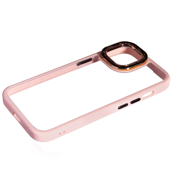 Чохол Swarovski New Case для iPhone 15 Pink Sand