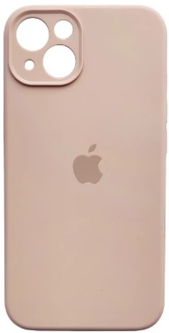Чехол Soft Touch для Apple iPhone 13/14 Pink Sand with Camera Lens Protection Square