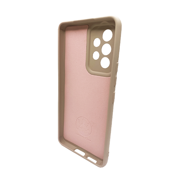 Чехол Original Soft Touch Case for Samsung A53-2022/A536 Pink Sand with Camera Lens