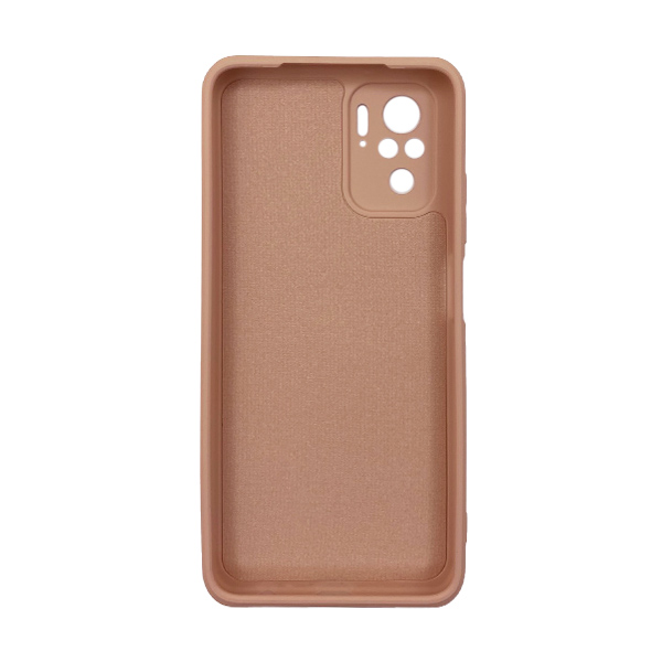 Чехол Original Soft Touch Case for Xiaomi Redmi Note10 Pink Sand Corgi with Camera Lens