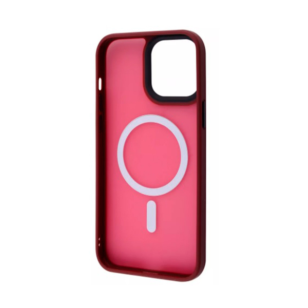 Чехол Wave Matte Colorful Case для Apple iPhone 13/14 with MagSafe Plum