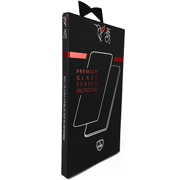 Защитное стекло SIM для iPhone 12 Mini 3D Black (S3DiP1254) с сеточкой