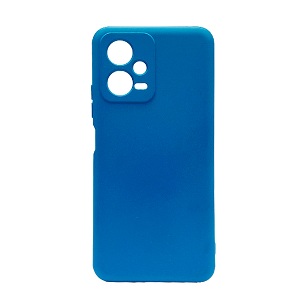 Чехол Original Soft Touch Case for Xiaomi Poco X5 5G Dark Blue with Camera Lens
