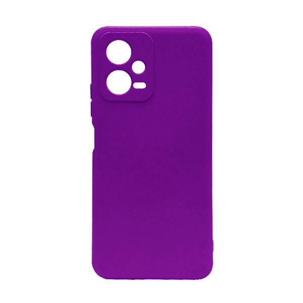 Чохол Original Soft Touch Case for Xiaomi Poco X5 5G Purple with Camera Lens