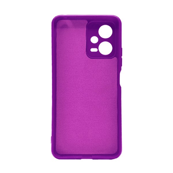 Чехол Original Soft Touch Case for Xiaomi Poco X5 5G Purple with Camera Lens