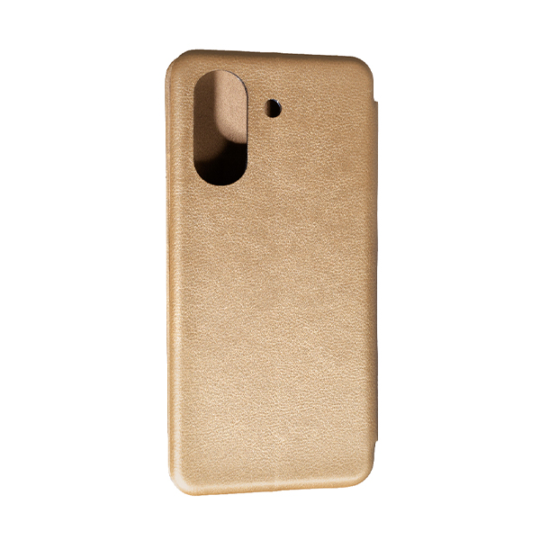 Чехол книжка Kira Slim Shell для Xiaomi Redmi 13C/Poco C65 Gold Perforation NEW