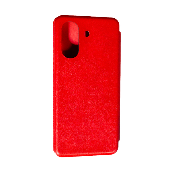 Чохол книжка Kira Slim Shell для Xiaomi Redmi 13C/Poco C65 Red Perforation NEW