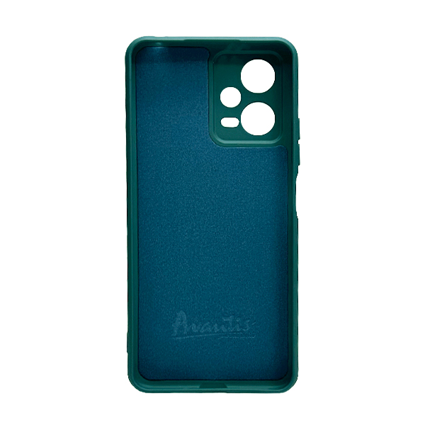 Чехол Original Soft Touch Case for Xiaomi Redmi Note12 5G/Poco X5 5G Dark Blue with Camera Lens