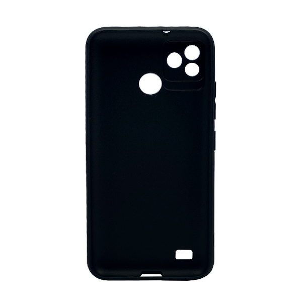 Original Silicon Case Tecno Pop 5 Go Black with Camera Lens