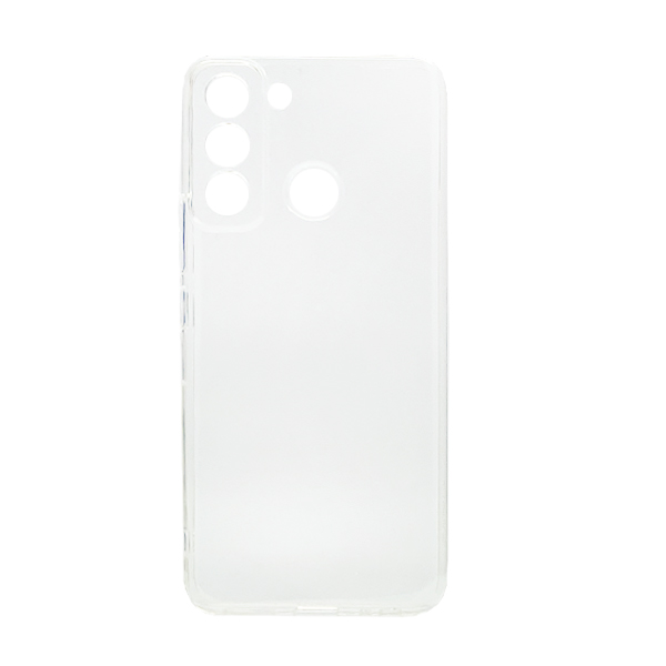 Чохол Original Silicon Case Tecno Pop 5 LTE Clear with Camera Lens