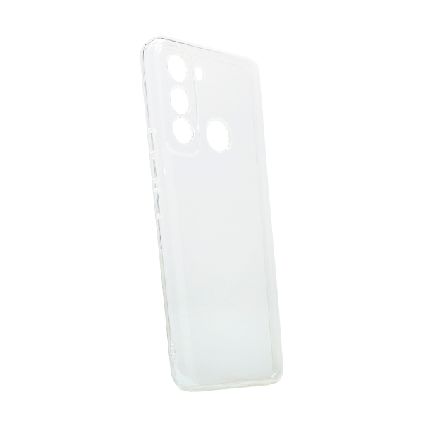Чохол Original Silicon Case Tecno Pop 5 LTE Clear with Camera Lens