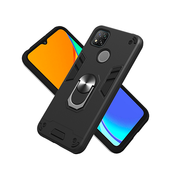 Чохол Armor Case для Xiaomi Redmi 9c/10a with Ring Black