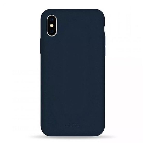 Чехол Pump Silicone Case для iPhone XS Max Blue