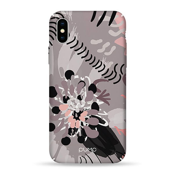 Чехол Pump Tender Touch Case для iPhone X/XS Flora