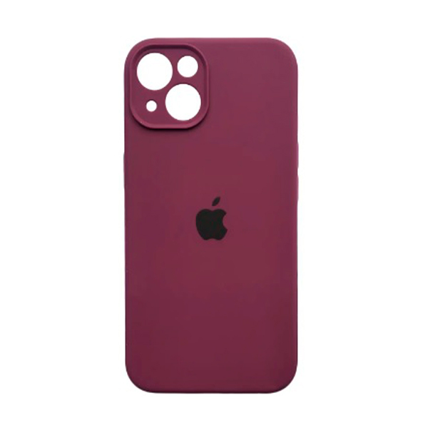 Чохол Soft Touch для Apple iPhone 13/14 Purple with Camera Lens Protection Square