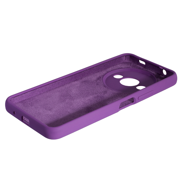 Чохол Original Soft Touch Case for Xiaomi Redmi A3/Poco C61 Purple with Camera Lens