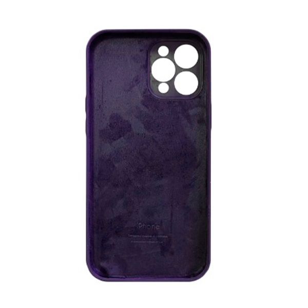 Чехол Original Soft Touch Case for iPhone 11 Pro Purple with Camera Lens