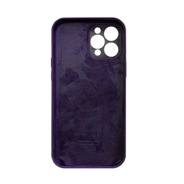 Чохол Original Soft Touch Case for iPhone 12 Pro Purple with Camera Lens