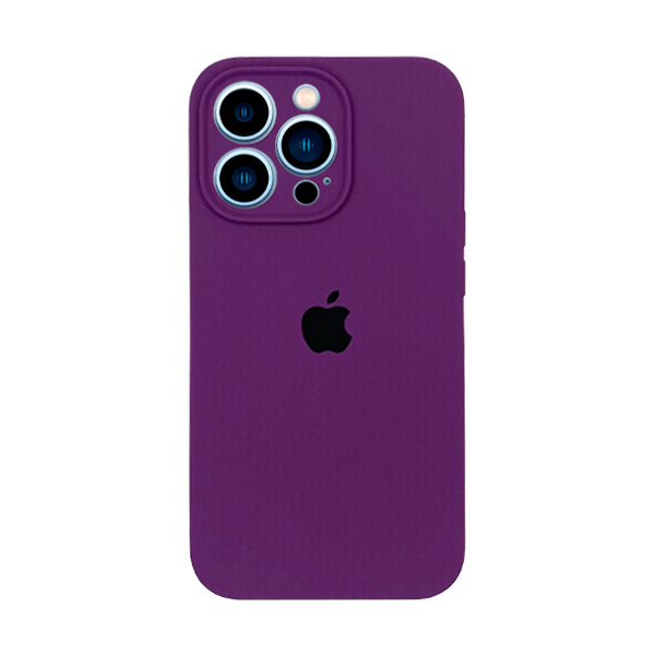 Чехол Soft Touch для Apple iPhone 13 Pro Purple with Camera Lens Protection