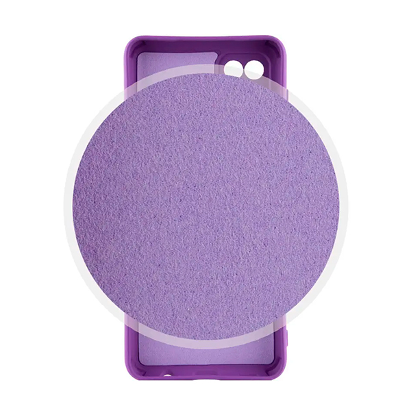 Чохол Original Soft Touch Case for Samsung A12-2021/A125/M12-2021 Purple with Camera Lens