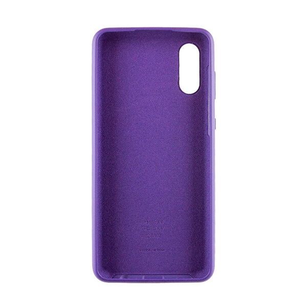 Чехол Original Soft Touch Case for Samsung A02-2021/A022 Purple