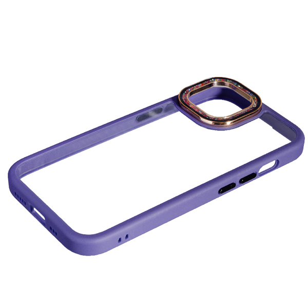 Чохол Swarovski New Case для iPhone 15 Purple