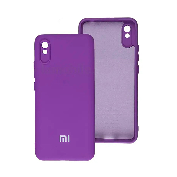 Чохол Original Soft Touch Case for Xiaomi Redmi 9a Purple with Camera Lens