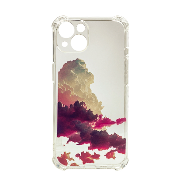 Чохол Wave Above Case для iPhone 13/14 Clear Purple Sunrise with Camera Lens