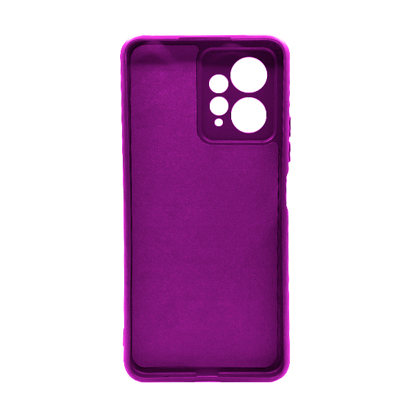 Чехол Original Soft Touch Case for Xiaomi Redmi Note12 4G Purple with Camera Lens