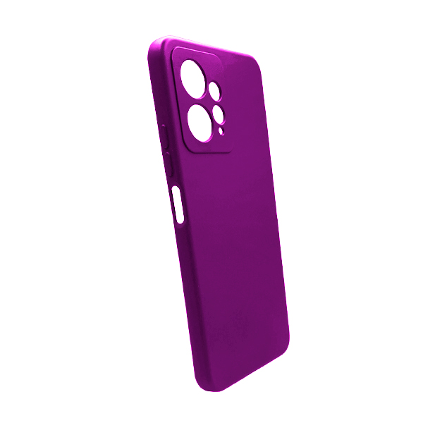 Чехол Original Soft Touch Case for Xiaomi Redmi Note12 4G Purple with Camera Lens