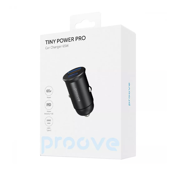 АЗУ Proove Tiny Power Pro 65W USB-A + USB-C