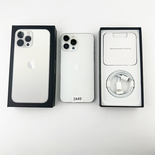 Apple iPhone 13 Pro Max 128GB Silver Б/У №2449 (стан 8/10)