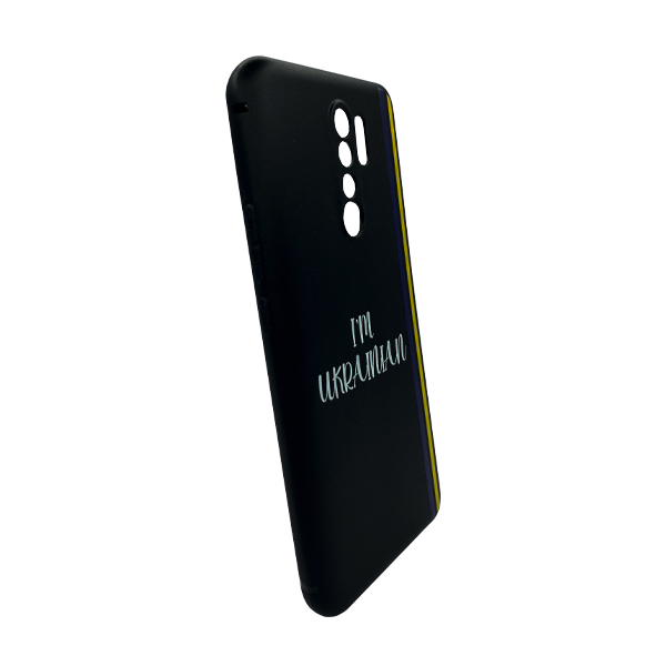 Чехол Wave We are Ukraine Case Xiaomi Redmi 9 Black I`m Ukrainian with Camera Lens