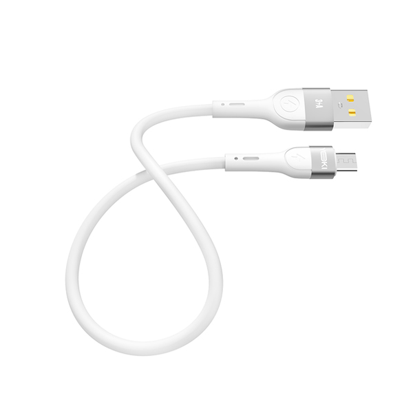 Кабель Yoki Extra YK-EX11 Micro USB 3A 0.25m White
