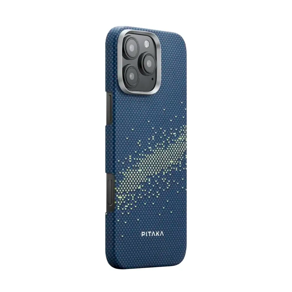 Чохол Pitaka iPhone 16 Pro Case with MagSafe StarPeak Milky Way Galaxy (KI1601PMYG)