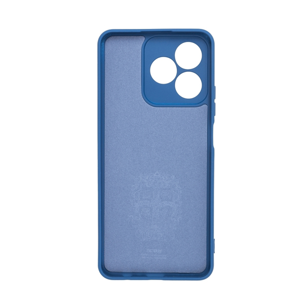 Чехол Original Soft Touch Case for Realme C51/С53/Note 50 Dark Blue with Camera Lens