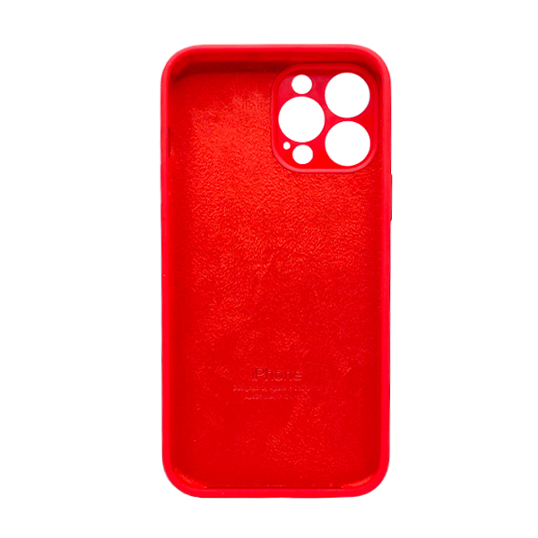 Чохол Soft Touch для Apple iPhone 15 Pro Max Red with Camera Lens Protection