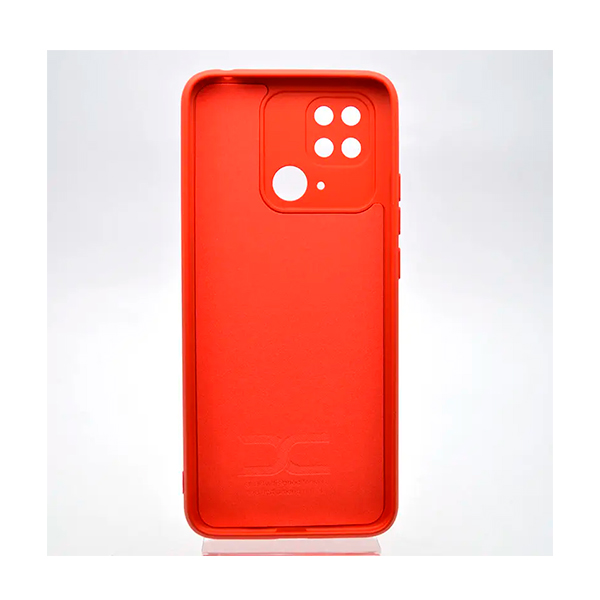 Чохол Original Soft Touch Case for Xiaomi Redmi 10с/Poco C40 Red with Camera Lens