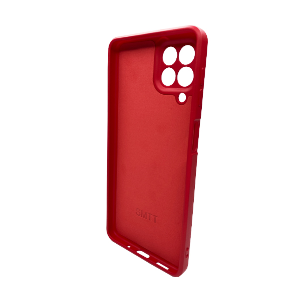 Чехол Original Soft Touch Case for Samsung M53-2022/M536 Red with Camera Lens
