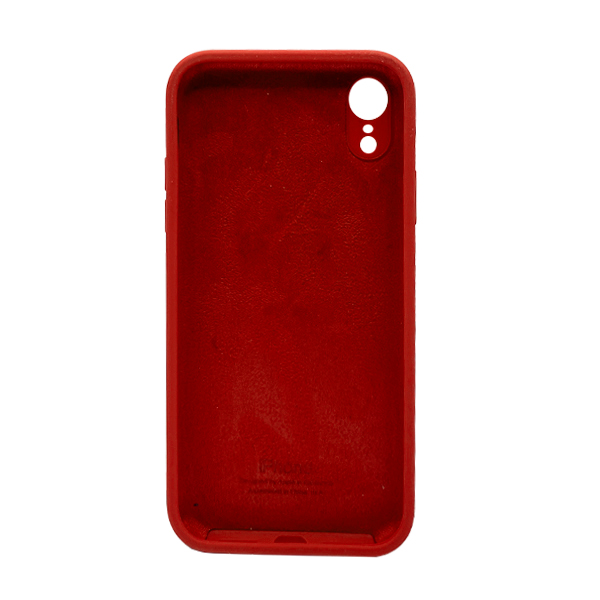 Чохол Soft Touch для Apple iPhone XR Red with Camera Lens Protection
