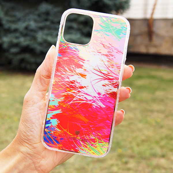 Чохол накладка Color Wave Case для iPhone 12/12 Pro Rainbow