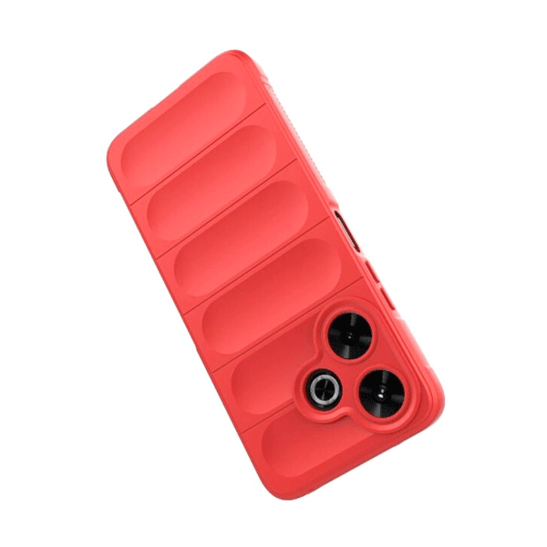 Чехол Cosmic Magic Shield for Xiaomi Redmi 13 4G/Poco M6 4G Red with Camera Lens