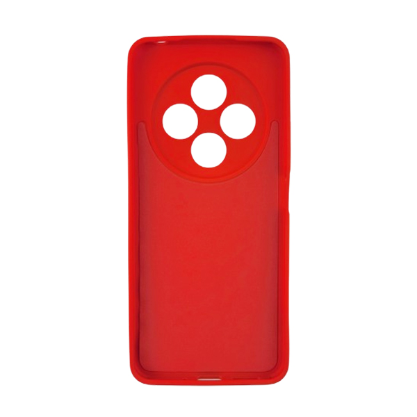 Чехол Original Soft Touch Case for Xiaomi Redmi 14C/Poco C75 Red with Camera Lens