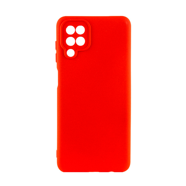 Чохол Original Soft Touch Case for Samsung A12-2021/A125/M12-2021 Red with Camera Lens