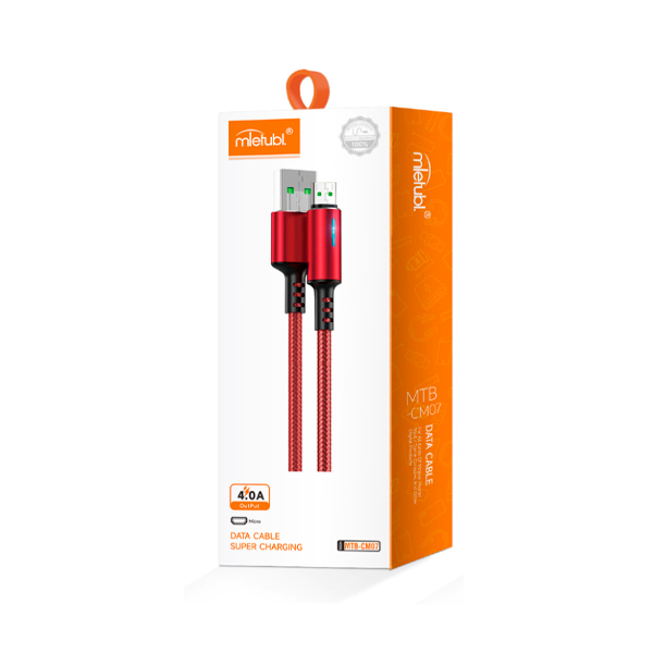 Кабель MIetubl MTB-CM07 Micro USB 1m 4A Red