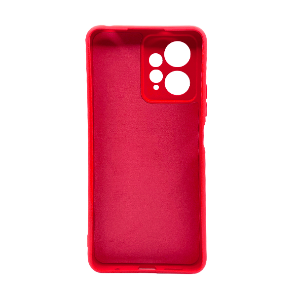Чохол Original Soft Touch Case for Xiaomi Redmi Note12 4G Red with Camera Lens