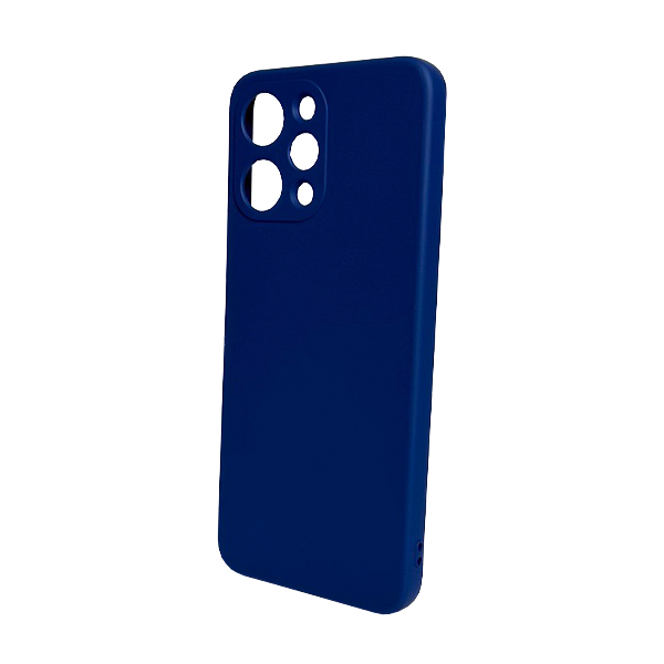 Чохол Original Soft Touch Case for Xiaomi Redmi 12 Dark Blue with Camera Lens