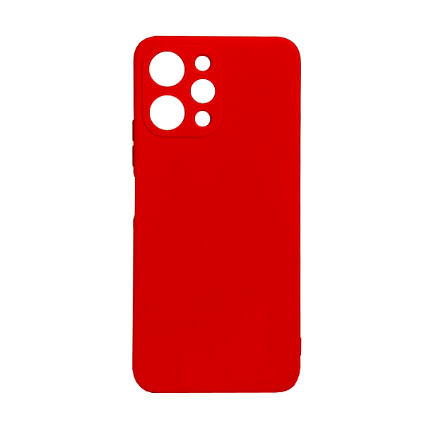 Чехол Original Soft Touch Case for Xiaomi Redmi 12 Red with Camera Lens